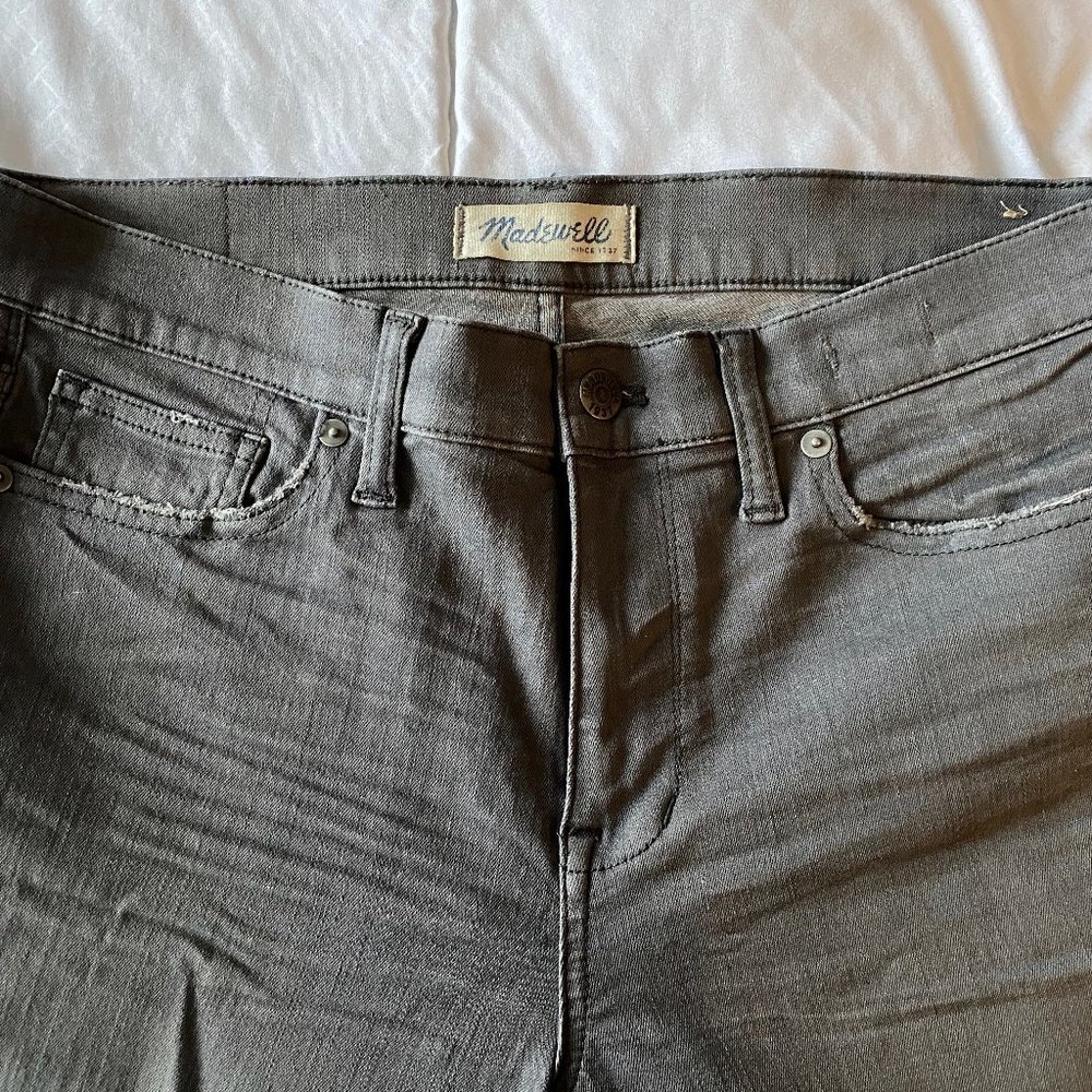 Gently Used Madewell High Riser Skinny Jeans in Grey Wash Women's Size 29 Denim